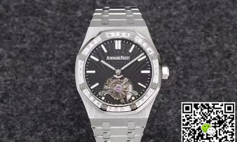 Audemars Piguet Royal Oak Tourbillon 26521BC.ZZ.1220BC.01 R8 Factory 1:1 Best Edition Replica Watch Titanium Case